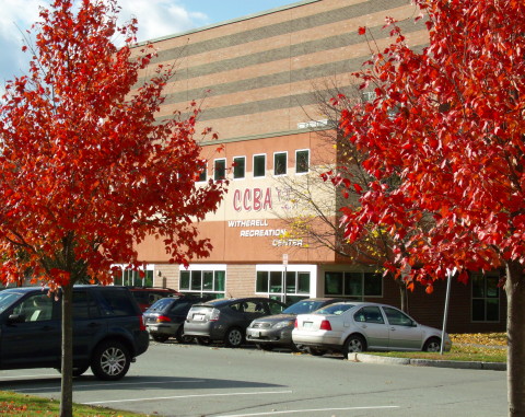 Lebanon, NH Carter Community Building Association Witherell Recreation Center featuring a pool, weight room, cardiovascular center and circuit training room.